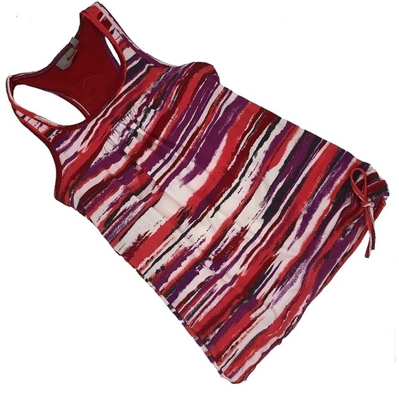 MINT Athleta Yoga Airbrush Racerback Relaxed Tank Top w/ built-in-bra - Picture 1 of 6